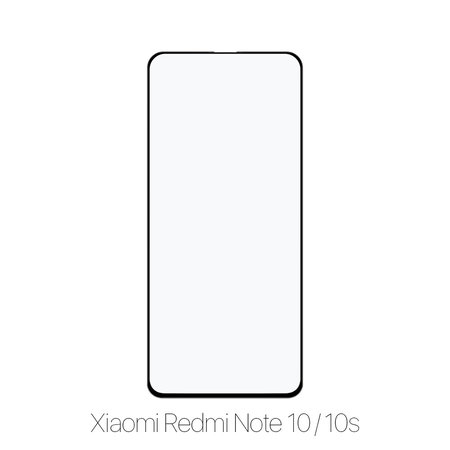 FixPremium FullCover Glass - Gehärtetes Glas für Xiaomi Redmi Note 10 und 10S