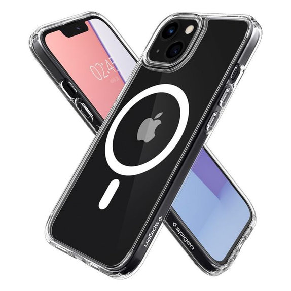 Spigen - Hülle Ultra Hybrid mit MagSafe für iPhone 13, weiss