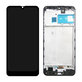 Samsung Galaxy M30s M307F - LCD Display + Touchscreen Front Glas + Rahmen (Black) TFT