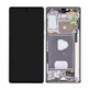 Samsung Galaxy Note 20 N980B - LCD Display + Touchscreen Front Glas + Rahmen (Black) OLED