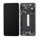Samsung Galaxy S21 FE G990B - LCD Display + Touchscreen Front Glas + Rahmen (Black) OLED