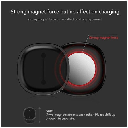 Baseus - Kabelorganisator - Halter für 3 Kabel, Schwarz