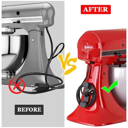 FixPremium - Kabelorganisator - Clip - 3er-Set, schwarz