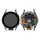Samsung Galaxy Watch 5 40mm R900 - LCD Display + Touchscreen Front Glas + Rahmen (Graphite) - GH82-30040A Genuine Service Pack