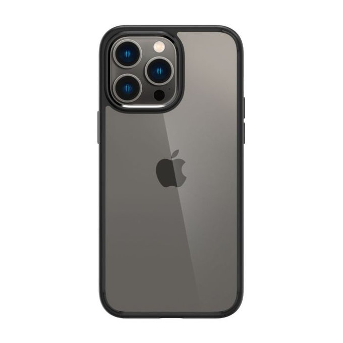 Spigen - Hülle Ultra Hybrid für iPhone 14 Pro Max, Matte Black