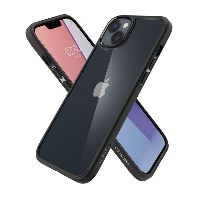 Spigen - Hülle Ultra Hybrid für iPhone 14 Plus, Matte Black