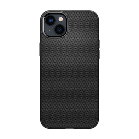 Spigen - Hülle Liquid Air für iPhone 14, schwarz