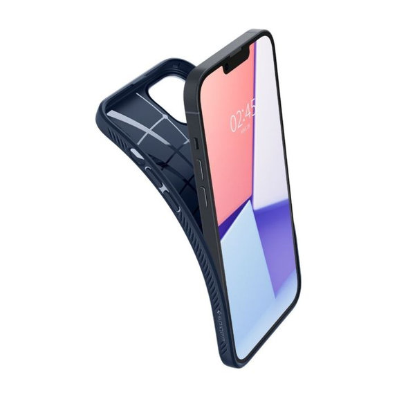 Spigen - Hülle Liquid Air für iPhone 14, blau