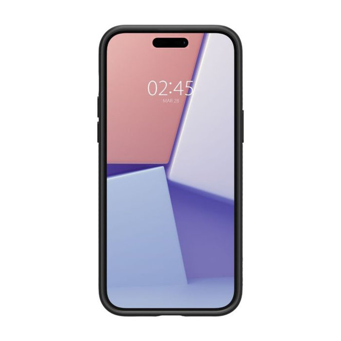 Spigen - Hülle Liquid Air für iPhone 14 Pro Max, schwarz