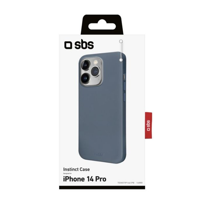 SBS - Fall Instinct für iPhone 14 Pro, blau
