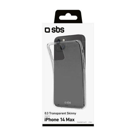 SBS - Fall Skinny für iPhone 14 Plus, transparent