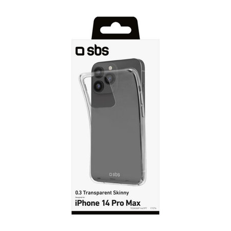 SBS - Fall Skinny für iPhone 14 Pro Max, transparent