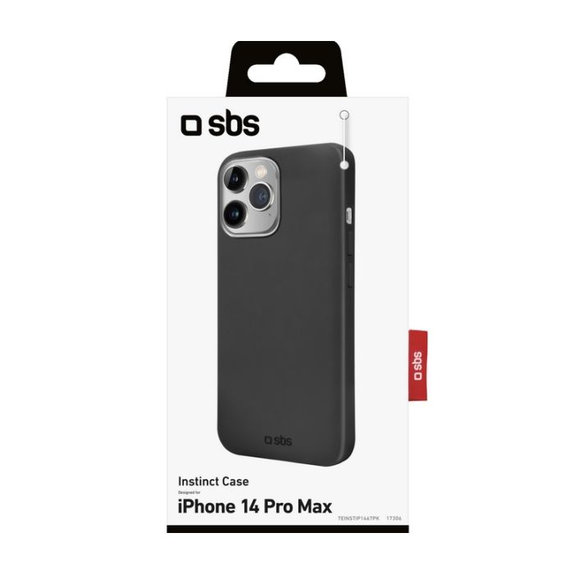 SBS - Fall Instinct für iPhone 14 Pro Max, schwarz