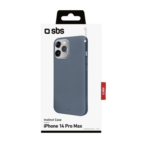 SBS - Hülle Instinct für iPhone 14 Pro Max, blau