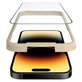 Schutzglas UWF Anti-Reflective AB mit Applikator für iPhone 14 Pro, Schwarz, PanzerGlass