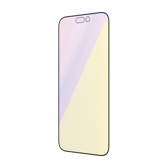 Schutzglas UWF Anti-Bluelight AB mit Applikator für iPhone 14 Pro, Schwarz, PanzerGlass