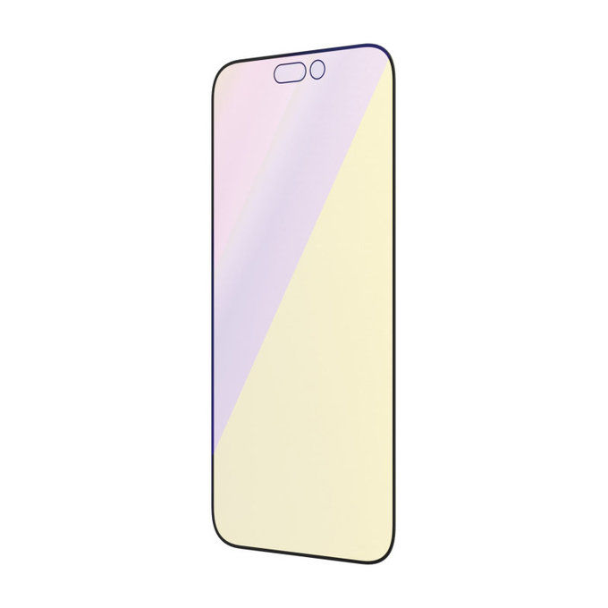 Schutzglas UWF Anti-Bluelight AB mit Applikator für iPhone 14 Pro, Schwarz, PanzerGlass