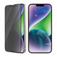 Schutzglas UWF Privacy AB mit Applikator für iPhone 14 Plus/13 Pro Max, Schwarz, PanzerGlass
