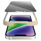 Schutzglas UWF Privacy AB mit Applikator für iPhone 14 Plus/13 Pro Max, Schwarz, PanzerGlass