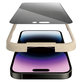 Schutzglas UWF Privacy AB mit Applikator für iPhone 14 Pro Max, Schwarz, PanzerGlass