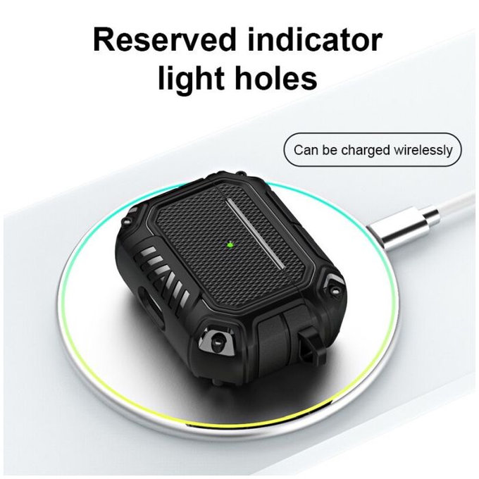 FixPremium - Fall Unbreakable für AirPods Pro, schwarz