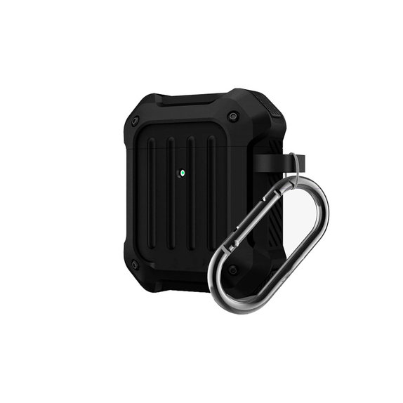 FixPremium - Fall Unbreakable für AirPods 1 und 2, schwarz