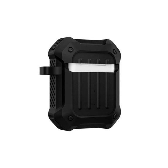 FixPremium - Fall Unbreakable für AirPods 1 und 2, schwarz