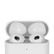 FixPremium - Staubaufkleber für AirPods 3, silber