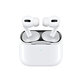FixPremium - Staubaufkleber für AirPods Pro, schwarz