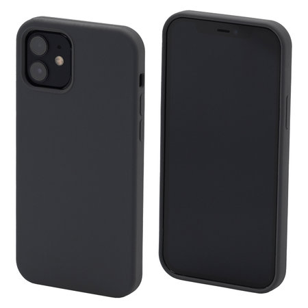 FixPremium - Silikonhülle für iPhone 12, space grey