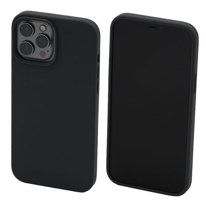 FixPremium - Silikonhülle für iPhone 13 Pro Max, space grey