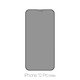 FixPremium Privacy Anti-Spy Glass - Gehärtetes Glas für iPhone 12 Pro Max