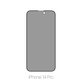 FixPremium Privacy Anti-Spy Glass - Gehärtetes Glas für iPhone 14 Pro