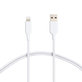 Lightning / USB kabel, 1 m, kompatibel mit Apple, bulk