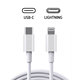 Lightning / USB-C kabel, 1 m, kompatibel mit Apple, bulk