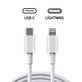 Lightning / USB-C kabel, 1 m, kompatibel mit Apple, bulk