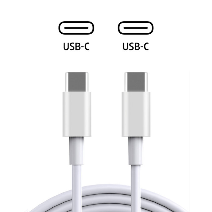 USB-C / USB-C kabel, 2 m, kompatibel mit Apple, bulk