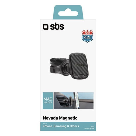 SBS - Fahrzeughalter Nevada Magnetic, ins Raster, schwarz