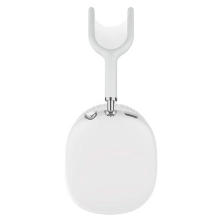FixPremium - Kopfhörerabdeckungen aus Silikon für AirPods Max, weiß