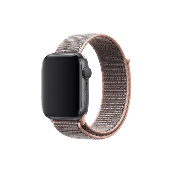 FixPremium - Nylonband für Apple Watch (38, 40 und 41mm), rosa