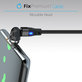 FixPremium - USB-C / USB Magnetisches Kabel (1m), schwarz