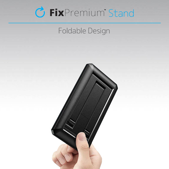 FixPremium - Stand für Smartphone/Tablet, schwarz