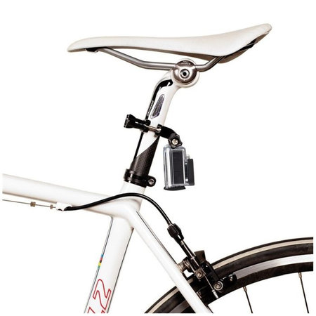 FixPremium - Halterung für Fahrrad/Motorrad für GoPro, schwarz