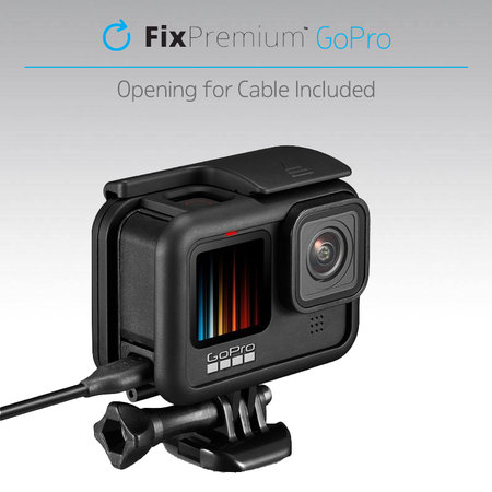 FixPremium - Schutzhülle Batérie für GoPro Hero 9, schwarz