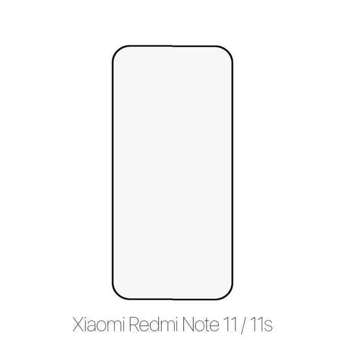 FixPremium FullCover Glass - Gehärtetes Glas für Xiaomi Redmi Note 11 und 11S