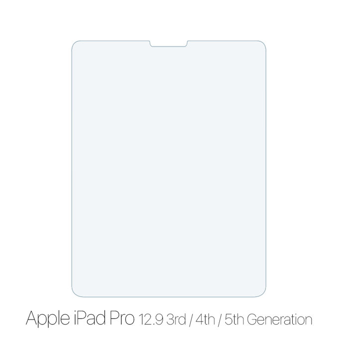FixPremium Glass - Gehärtetes Glas für Apple iPad Pro 12.9" (3rd Gen 2018, 4th Gen 2020, 5th Gen 2021, 6th Gen 2022)