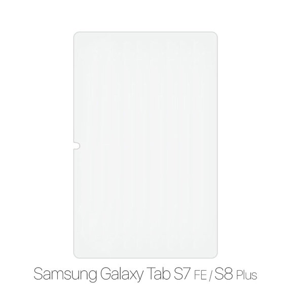 FixPremium Glass - Gehärtetes Glas für Samsung Galaxy Tab S7 FE und S8 Plus