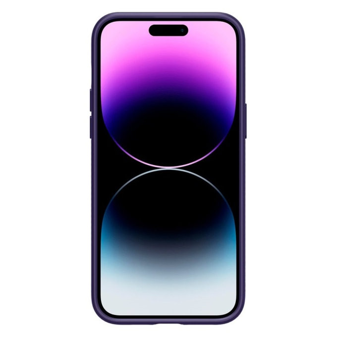 Spigen - Hülle Liquid Air für iPhone 14 Pro, deep purple