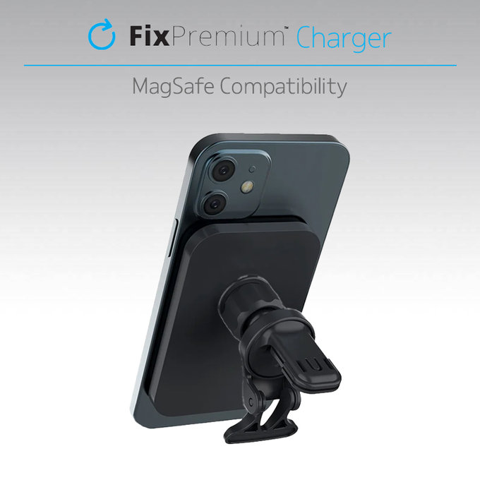 FixPremium - Autoladegerät mit MagSafe V1, weiß