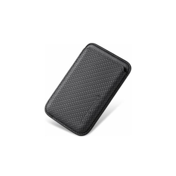 FixPremium - MagSafe Carbon Geldbörse, schwarz